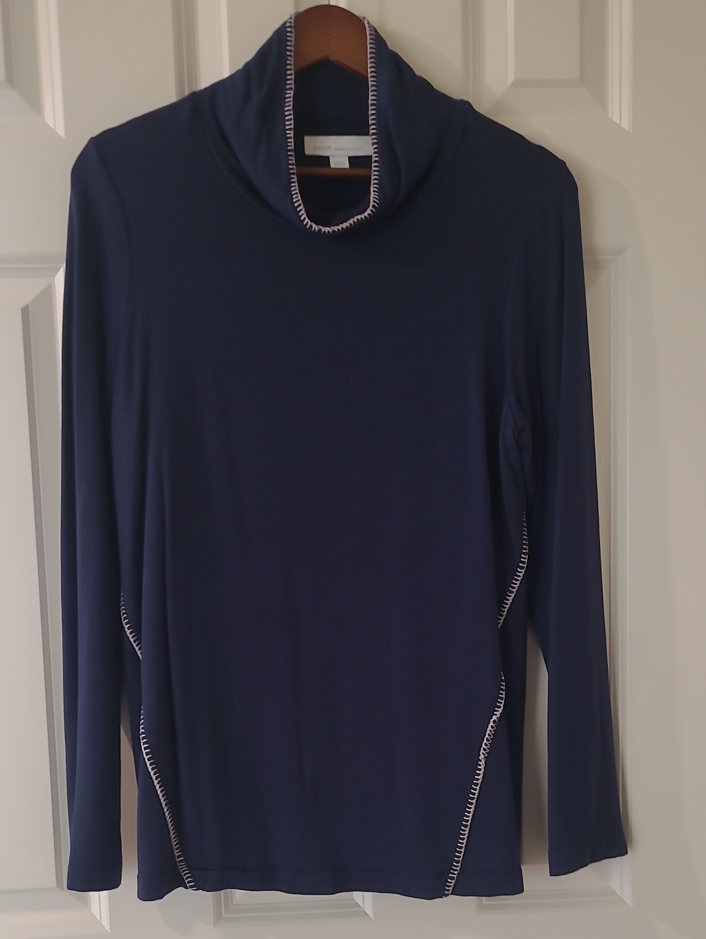 Purejill Tranquility Fleece - Navy Long-Sleeve Sweater